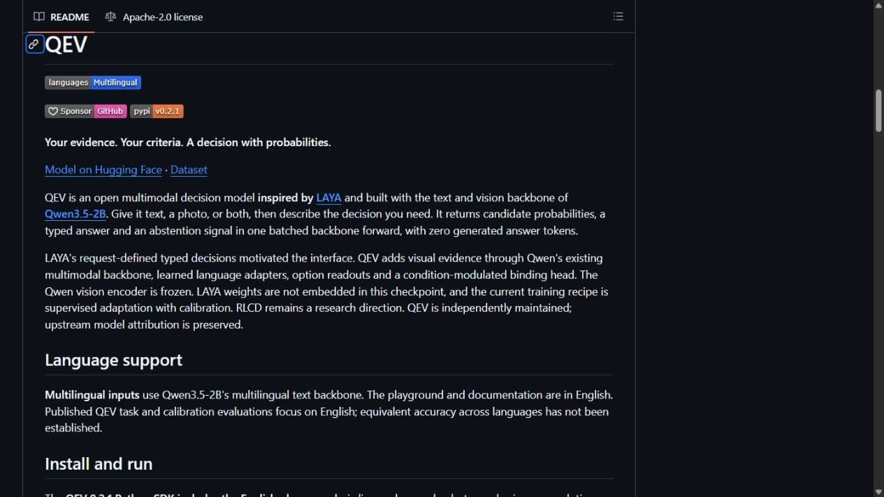 [AI Ideas Notebook 04] From Jev-style decisions to images: meet QEV, a small Qwen-based model